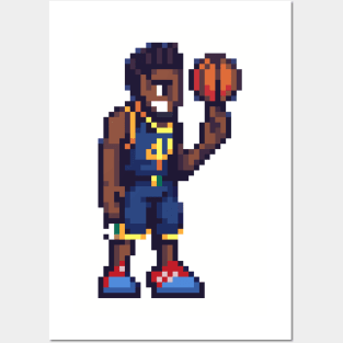 Pixel Donovan Mitchell Posters and Art